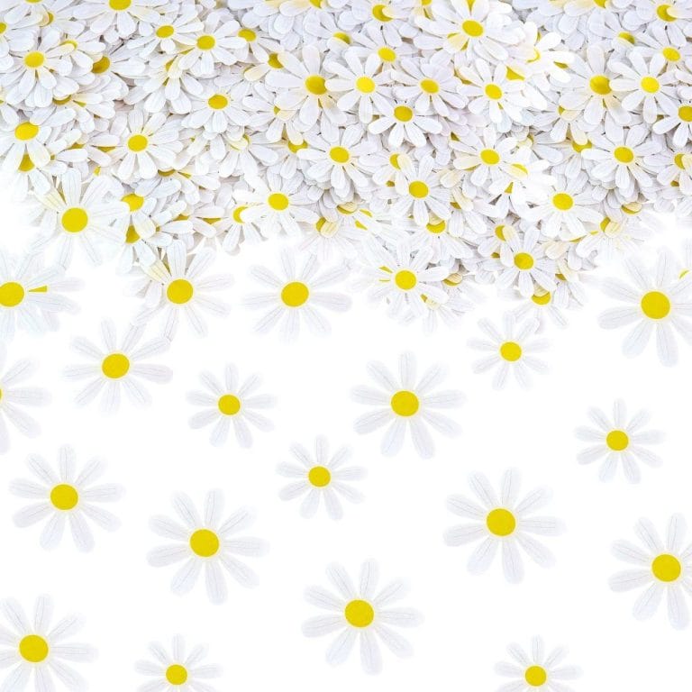 Daisy Confetti Flower Table Confetti Bridal Baby Shower Decorations