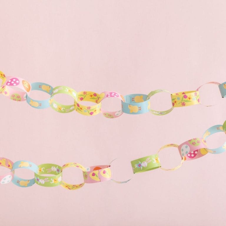 Easter Animals Paper Chains