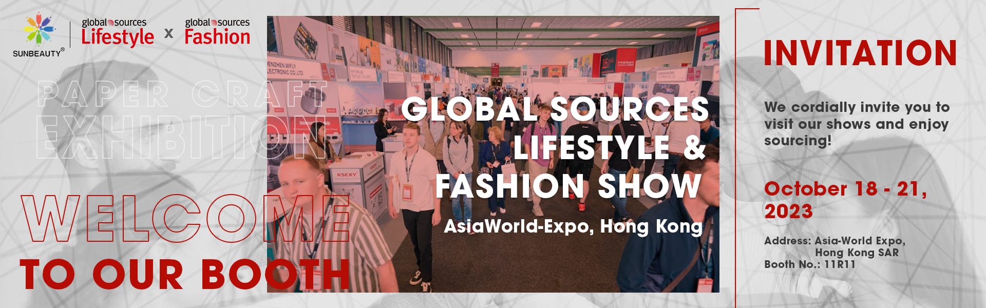 Global Sources Lifestyle & Fashion Expo Asia World-Expo, Hong Kong