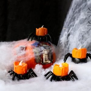 Halloween Spider themed LED lights