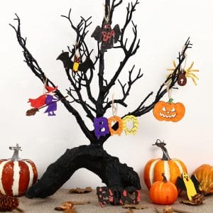Halloween Wooden Crafts DIY Holiday Party Pendants