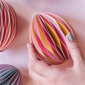 Honeycomb Easter Eggs Honeycomb Easter Crafts Cute paper crafts