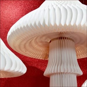 Paper Art Mushroom Decoration