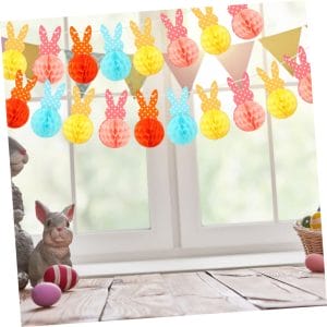 Rabbit of Year Photo Garland Banners Fireplace Decorations