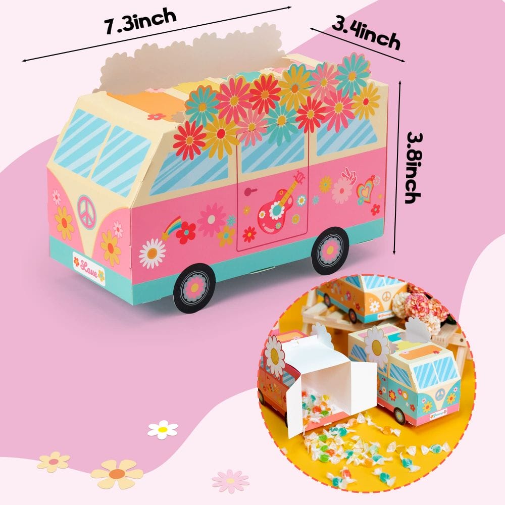 party favor boxes Paper Candy Boxes size information