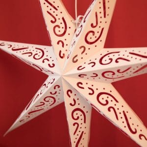 7-Pointed Hollow out Paper Star lanterns Star Lights