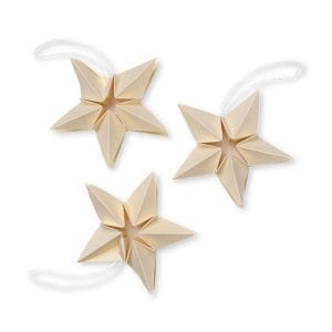 Christmas Tree Ornament Paper Stars Tree Decorations