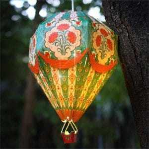 DIY Hot Air Balloon Paper Lamp