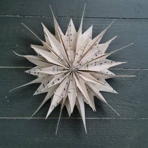 Hanging Paper Stars