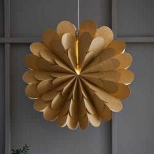 Paper Floral Fan