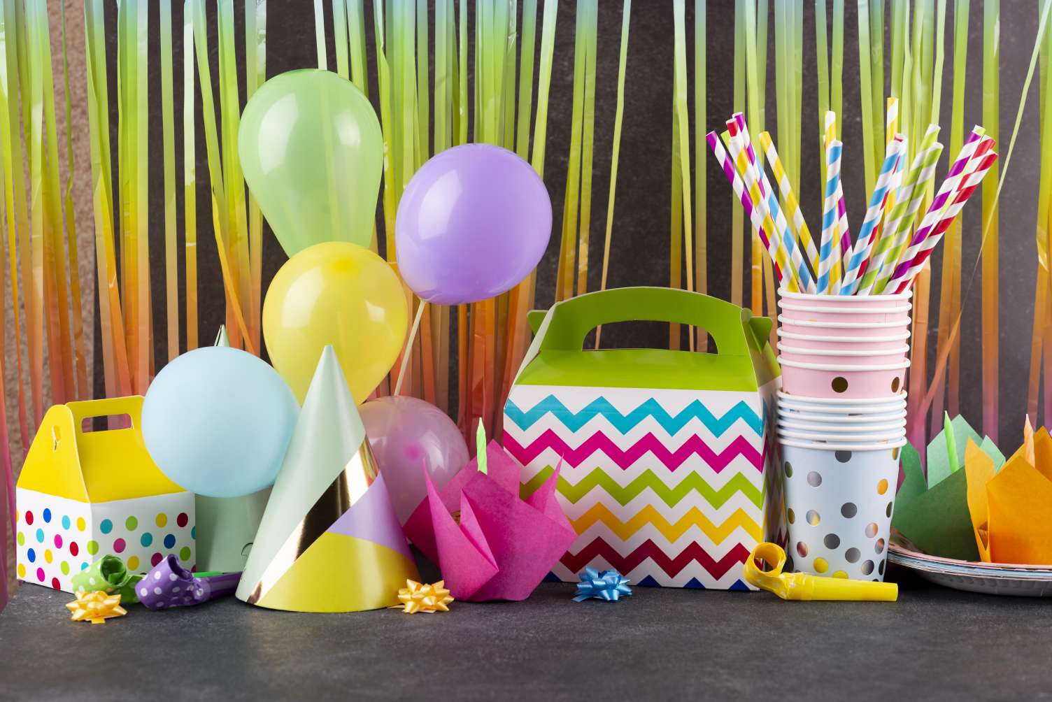 birthday party items wholesale arrangement