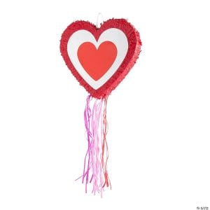 Customized Valentine Hearts Pull String Piñata Factory