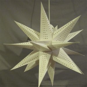 Moravian Star Folding Paper Lantern Lights