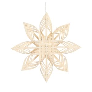 Natural Woven Star Decorations Wholesale Supplier