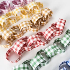 Colorful Paper Chain Kit