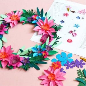 Flower Wreath Craft Kit