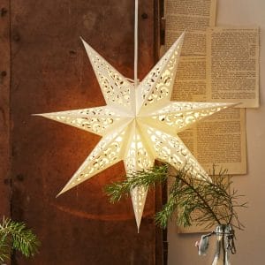 Lace Paper Star Lantern