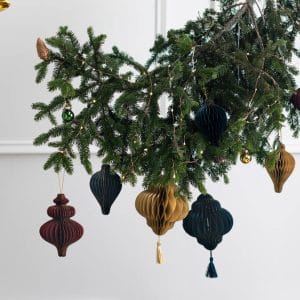 Lantern Honeycomb Christmas Decorations