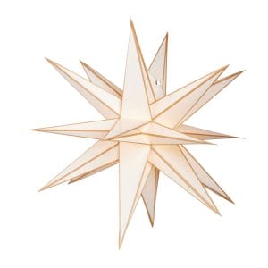 Sunbeauty Advent Paper Star Lanterns for Home Decor