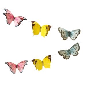 Colourful Butterfly Bunting Truly Fairy Butterfly Paper Garland