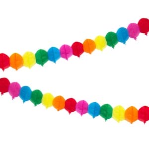 Custom Rainbow Colourful Paper Balloon Garlands Manufacturer