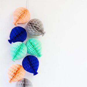 DIY Honeycomb Balloon Garland Paper Crafts Bulk