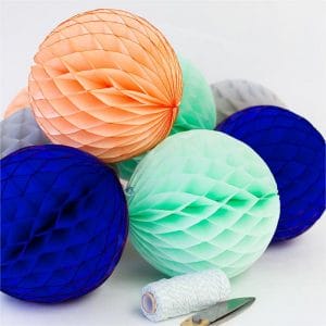 DIY Honeycomb Balloon Garland Paper Crafts Bulk Supplier