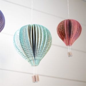 Hanging Hot Air Balloon Decor For Kids Room Decor Baby Shower Decorations