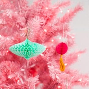 Honeycomb Ornaments Hanging Paper Honeycomb Crafts