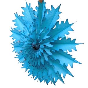 Honeycomb Tissue Paper Snowflake Fans