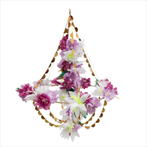 Personalized Lilac Blossom Hanging Floral Chandelier Crafts