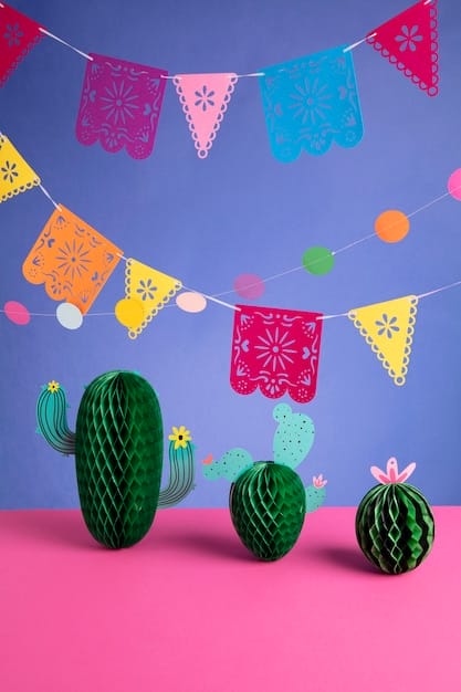 Beautiful mexican party decoration
