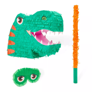 Bulk Customized Large Dinosaur Pinata Set with Blindfold and Stick