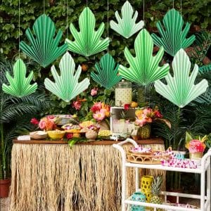 Craftsman of Turtle Leaves Shaped Folding Party Decorations