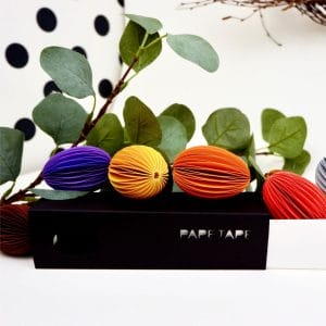 Easter Eggs To Hang Handmade Paper Decoration Honeycombs