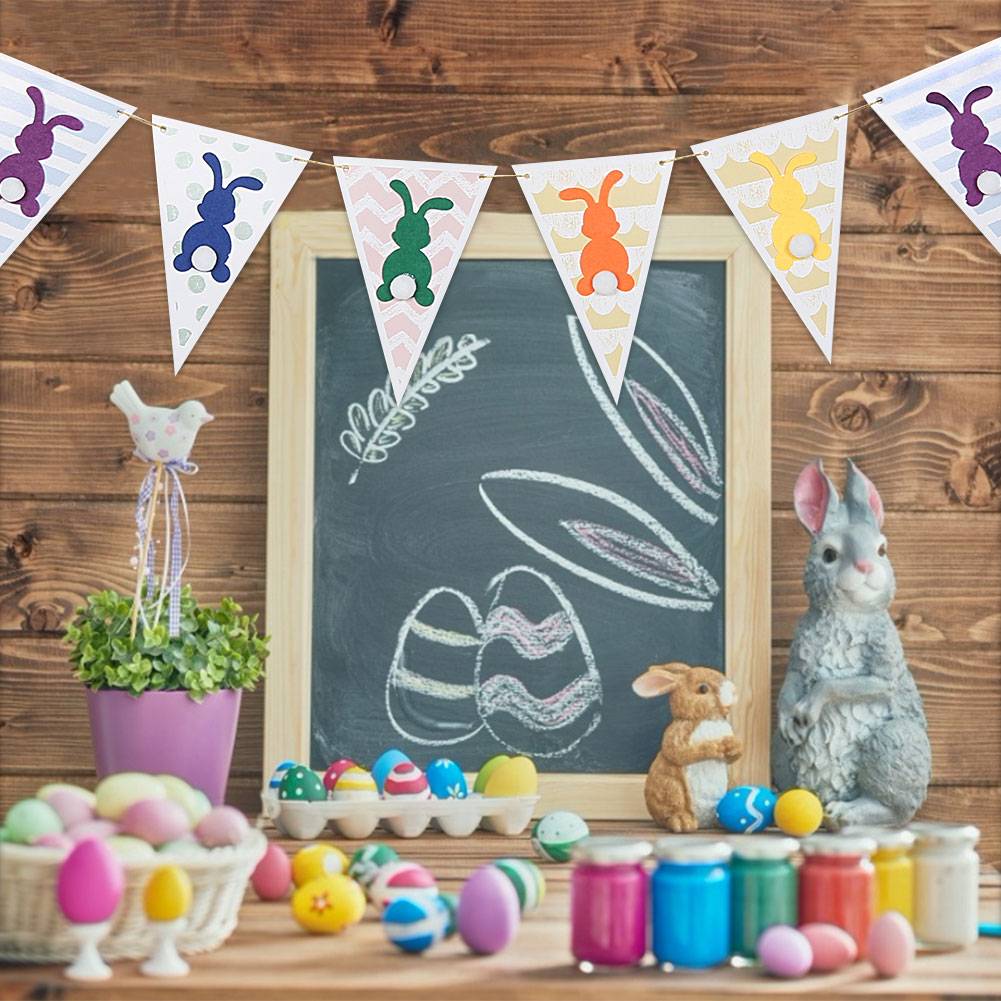 Easter bunny garland