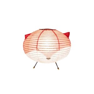 Fox Oval Paper Lantern Table Lamp Bedroom Lamps Wholesale