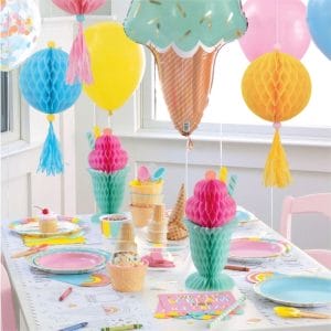 Ice Cream Party Centerpieces Ice Cream Summer Party Decorations