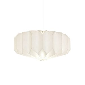 Minimalist Style Origami Paper Lampshade Pleated Chandelier Shade Wholesale