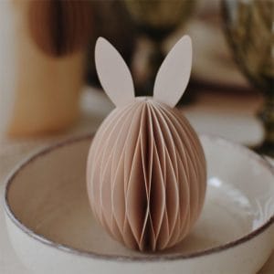 Paper Easter Egg Rabbit Egg Honeycomb Paper Scandi Decorations Supplier