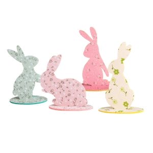 Spring Easter Bunny Paper Centerpieces Table Decorations