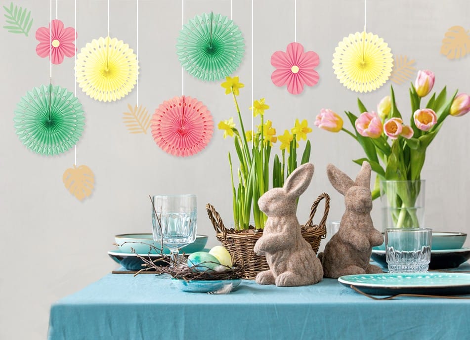 Spring Floral Centerpiece Easter party decorations