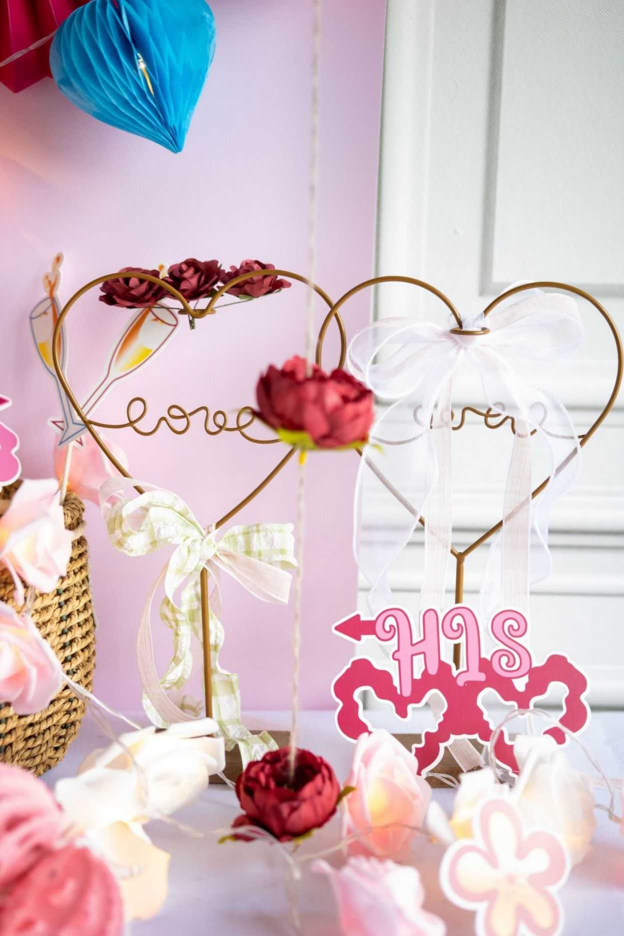 Sunbeauty Party Manufacturer Valentine's Day Decorations Heart Photo Props