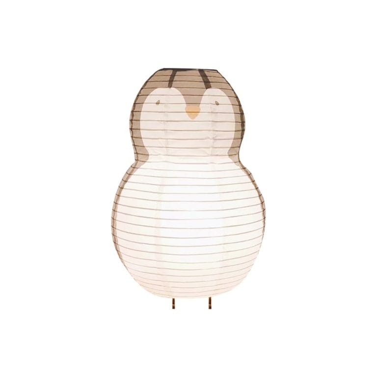 Tailor-Made Foldable Penguin Light Shade Rice Paper Table Lamps Wholesale