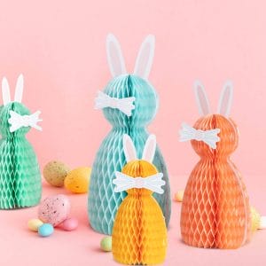 Unique Light Toned Easter Bunny Paper Crafts Supplier