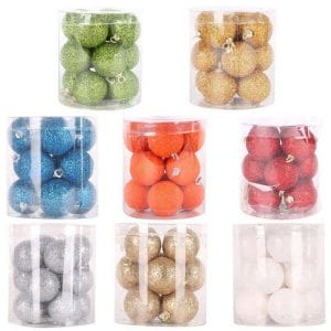 Artisanal Supplier of Custom Christmas Ornaments Multi Color Foam Ball Decor