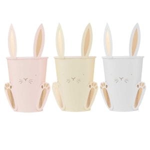 Biodegradable Paper Cups Easter Bunny Paper Cups With Ears