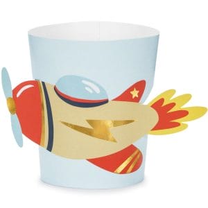 Custom Paper Cups With Airplane Cup Sleeves Airplane Baby Shower Supplies