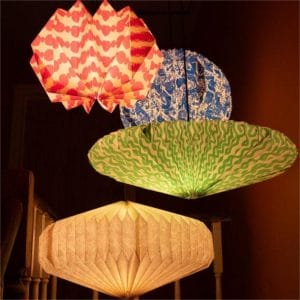 Customized Origami Paper Lightshade Large Paper Light