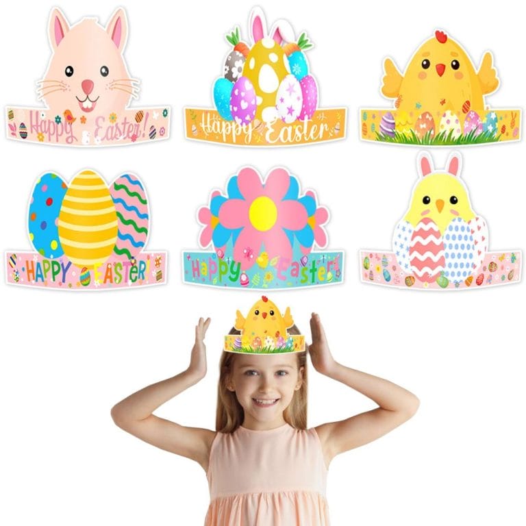 Easter Bunny Paper Hats Rabbit Chick Headband Easter Decoration Factory